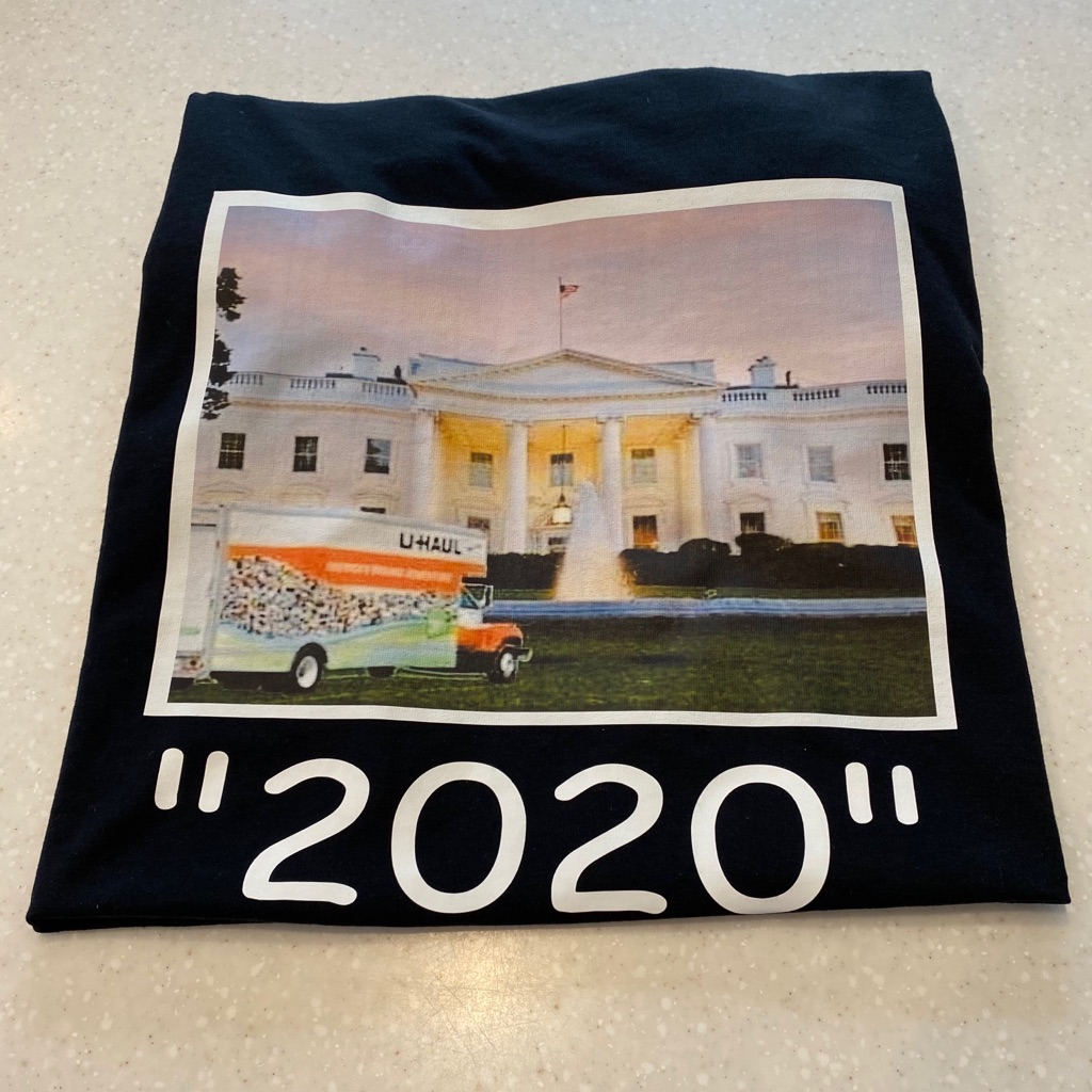 Brand New  Uhaul 2020 Trump Tee